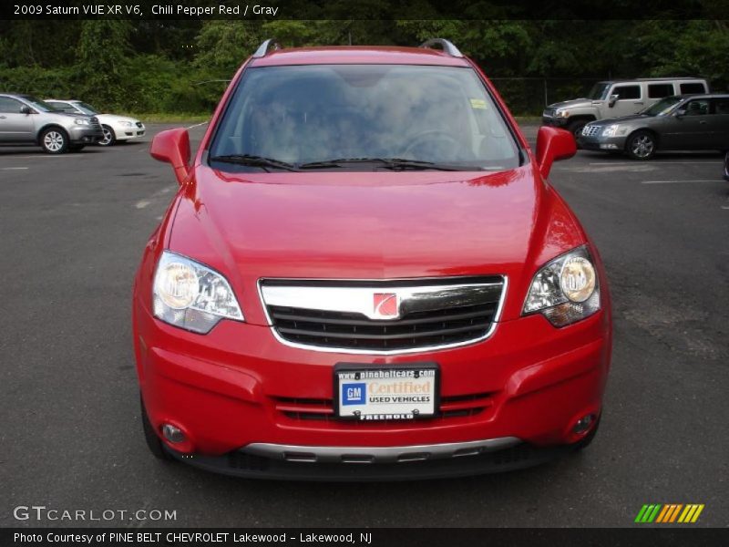Chili Pepper Red / Gray 2009 Saturn VUE XR V6