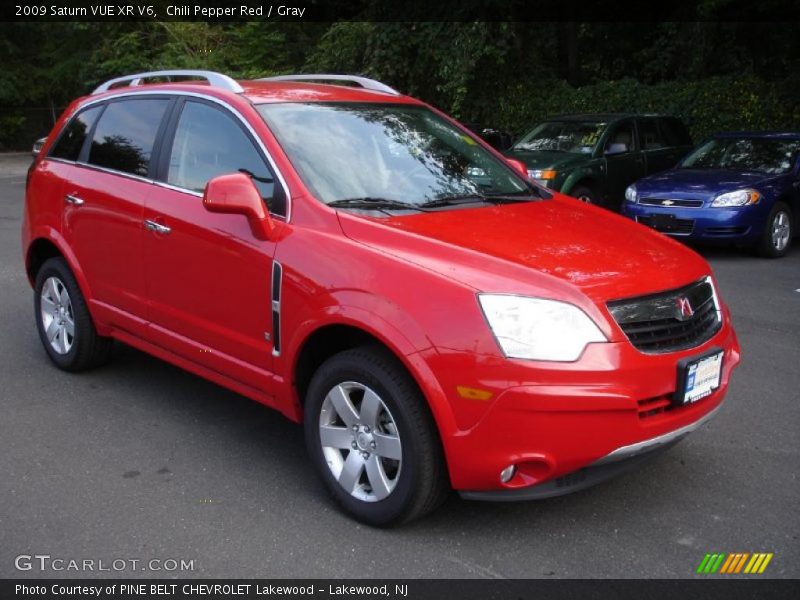Chili Pepper Red / Gray 2009 Saturn VUE XR V6