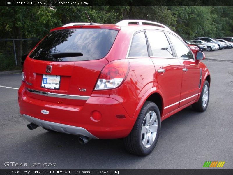 Chili Pepper Red / Gray 2009 Saturn VUE XR V6