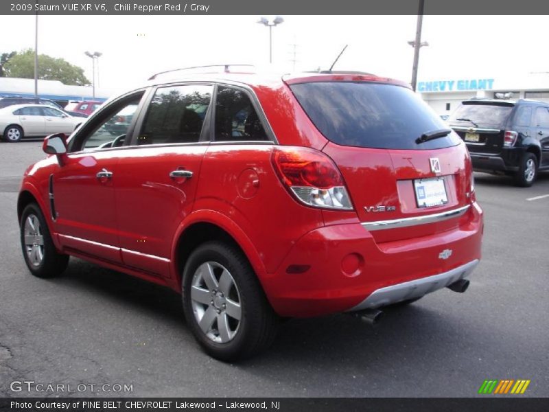 Chili Pepper Red / Gray 2009 Saturn VUE XR V6