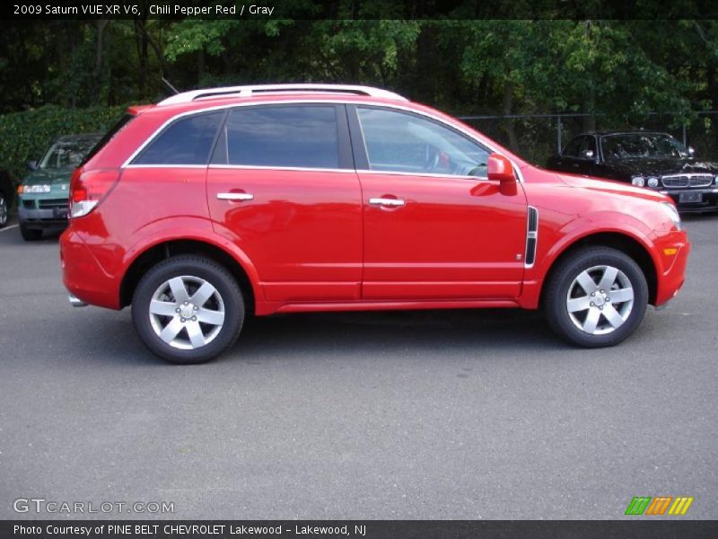Chili Pepper Red / Gray 2009 Saturn VUE XR V6