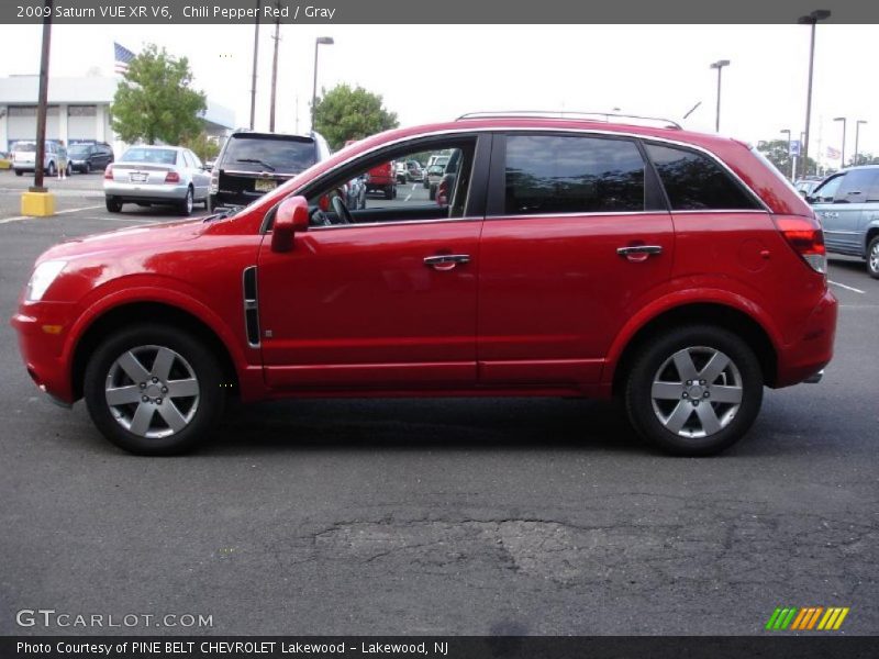 Chili Pepper Red / Gray 2009 Saturn VUE XR V6