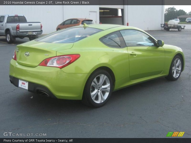 Lime Rock Green / Black 2010 Hyundai Genesis Coupe 2.0T