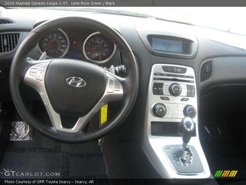Lime Rock Green / Black 2010 Hyundai Genesis Coupe 2.0T