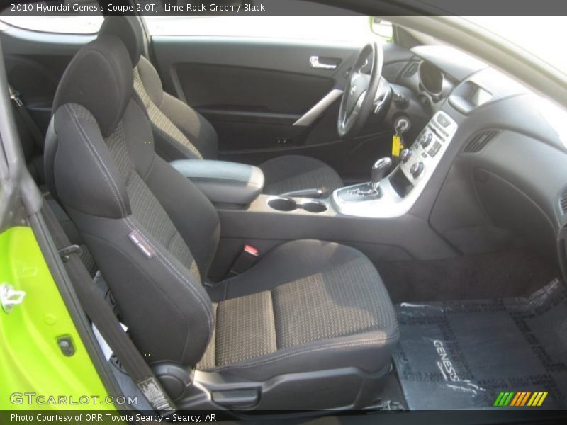 Lime Rock Green / Black 2010 Hyundai Genesis Coupe 2.0T