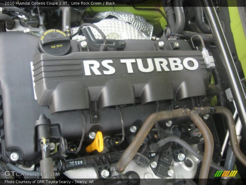 Lime Rock Green / Black 2010 Hyundai Genesis Coupe 2.0T