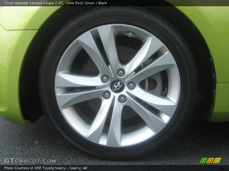 Lime Rock Green / Black 2010 Hyundai Genesis Coupe 2.0T