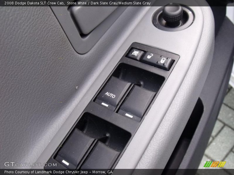 Stone White / Dark Slate Gray/Medium Slate Gray 2008 Dodge Dakota SLT Crew Cab