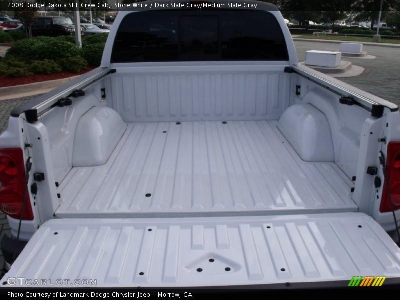 Stone White / Dark Slate Gray/Medium Slate Gray 2008 Dodge Dakota SLT Crew Cab