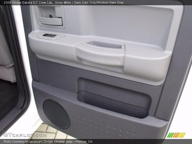 Stone White / Dark Slate Gray/Medium Slate Gray 2008 Dodge Dakota SLT Crew Cab
