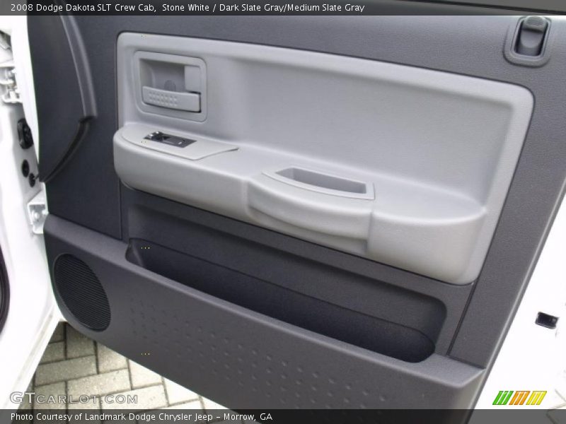 Stone White / Dark Slate Gray/Medium Slate Gray 2008 Dodge Dakota SLT Crew Cab