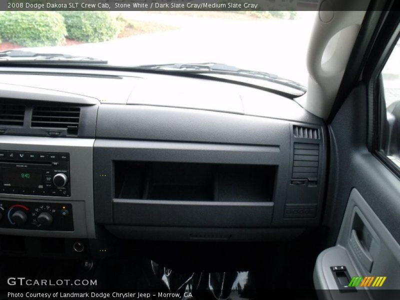 Stone White / Dark Slate Gray/Medium Slate Gray 2008 Dodge Dakota SLT Crew Cab