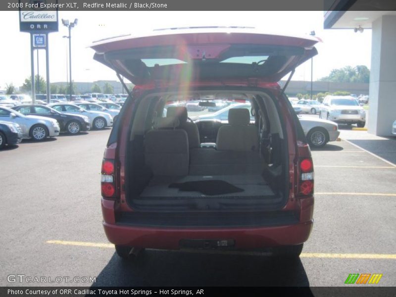 Redfire Metallic / Black/Stone 2008 Ford Explorer XLT