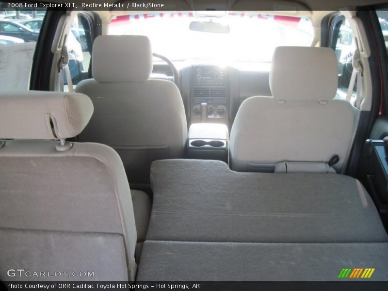 Redfire Metallic / Black/Stone 2008 Ford Explorer XLT