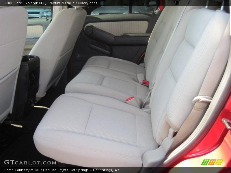 Redfire Metallic / Black/Stone 2008 Ford Explorer XLT