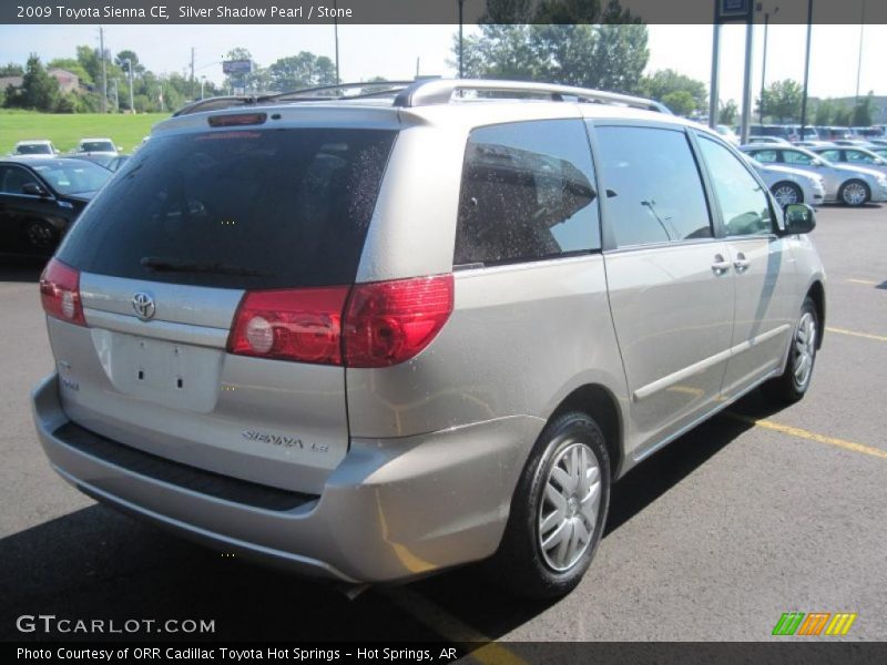 Silver Shadow Pearl / Stone 2009 Toyota Sienna CE