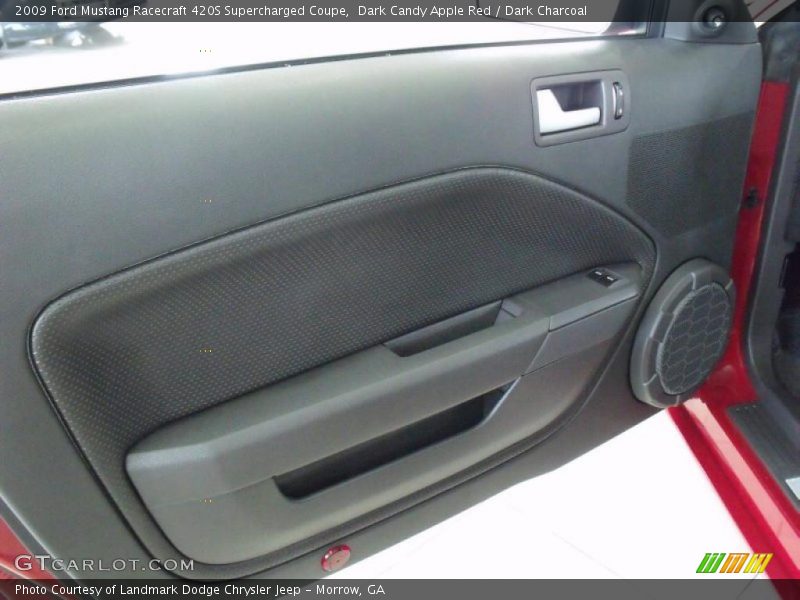 Dark Candy Apple Red / Dark Charcoal 2009 Ford Mustang Racecraft 420S Supercharged Coupe