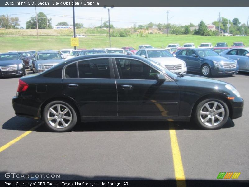 Black Obsidian / Graphite 2005 Infiniti G 35 Sedan