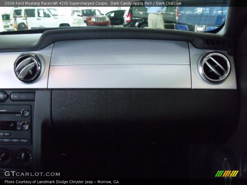 Dark Candy Apple Red / Dark Charcoal 2009 Ford Mustang Racecraft 420S Supercharged Coupe