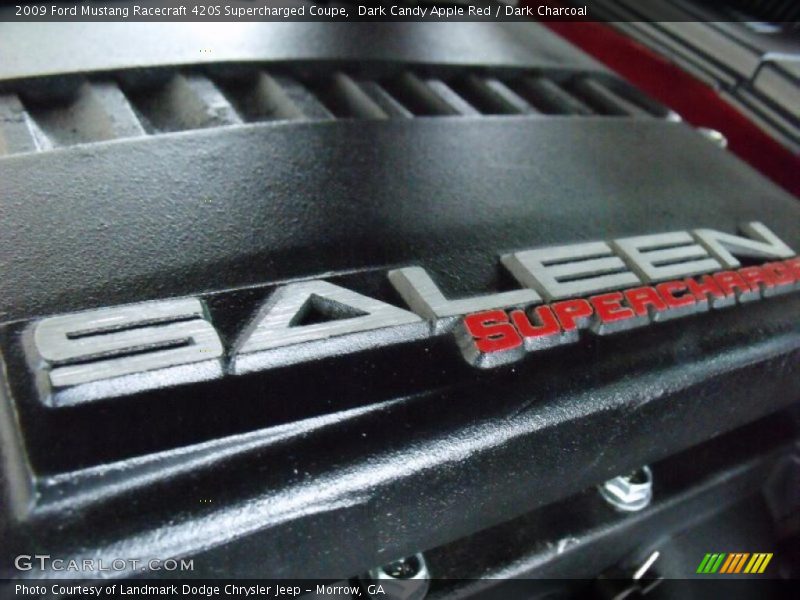 Dark Candy Apple Red / Dark Charcoal 2009 Ford Mustang Racecraft 420S Supercharged Coupe