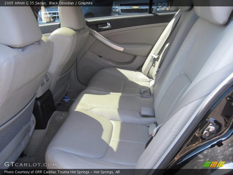 Black Obsidian / Graphite 2005 Infiniti G 35 Sedan