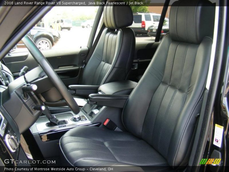 Java Black Pearlescent / Jet Black 2008 Land Rover Range Rover V8 Supercharged