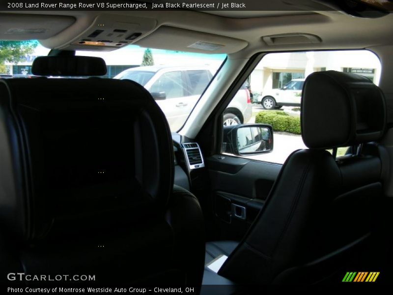 Java Black Pearlescent / Jet Black 2008 Land Rover Range Rover V8 Supercharged