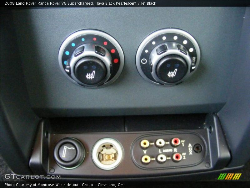 Java Black Pearlescent / Jet Black 2008 Land Rover Range Rover V8 Supercharged
