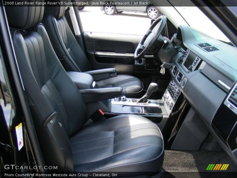 Java Black Pearlescent / Jet Black 2008 Land Rover Range Rover V8 Supercharged
