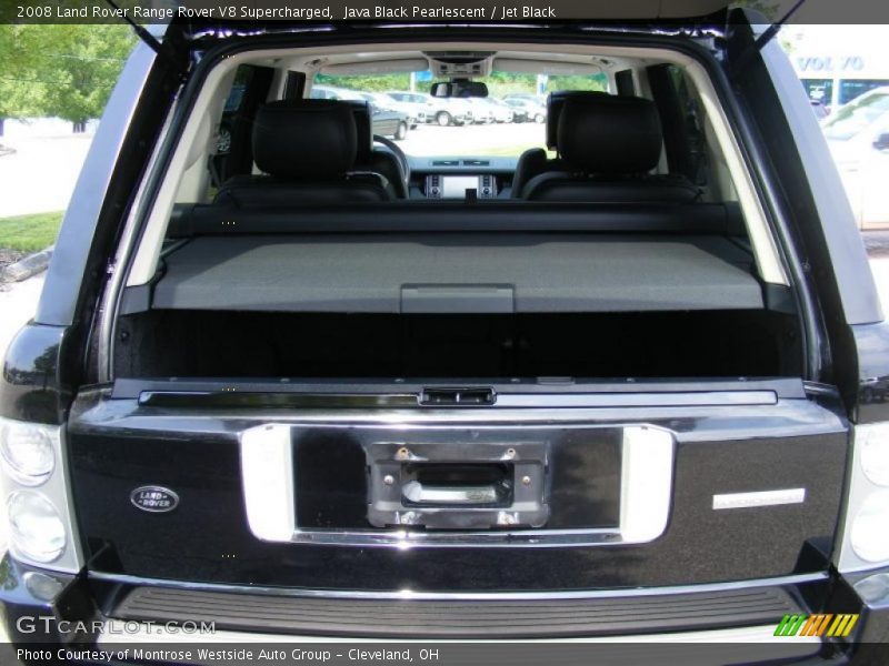 Java Black Pearlescent / Jet Black 2008 Land Rover Range Rover V8 Supercharged