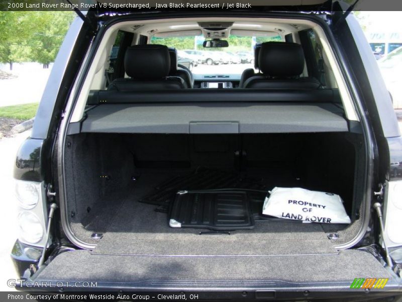 Java Black Pearlescent / Jet Black 2008 Land Rover Range Rover V8 Supercharged