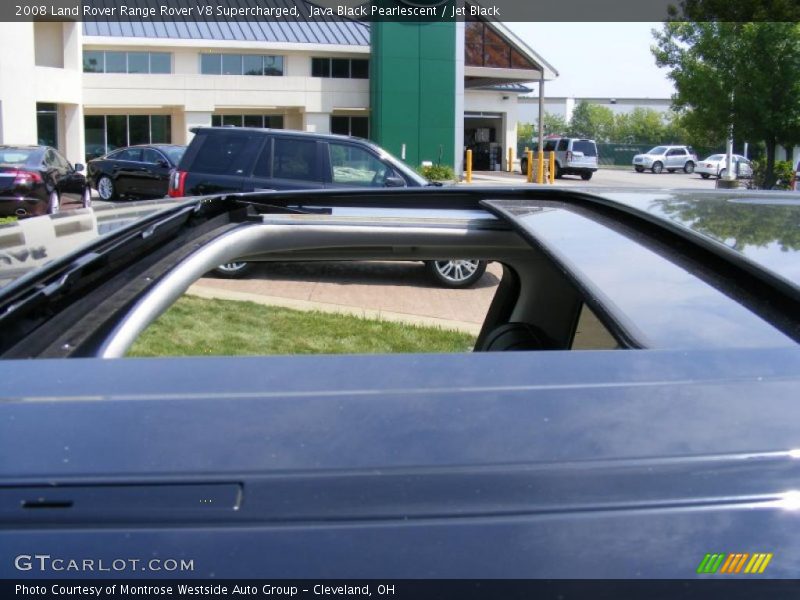 Java Black Pearlescent / Jet Black 2008 Land Rover Range Rover V8 Supercharged