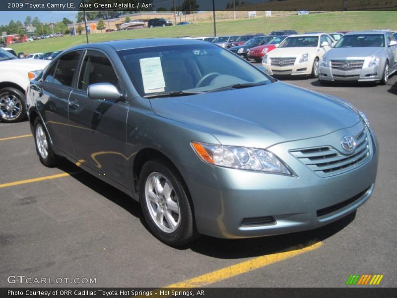 Aloe Green Metallic / Ash 2009 Toyota Camry LE
