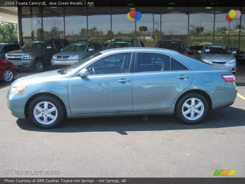 Aloe Green Metallic / Ash 2009 Toyota Camry LE