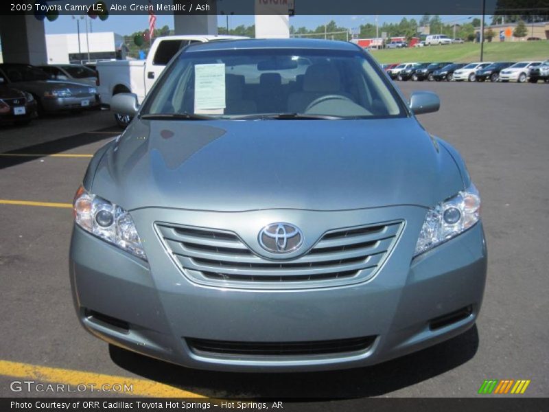 Aloe Green Metallic / Ash 2009 Toyota Camry LE