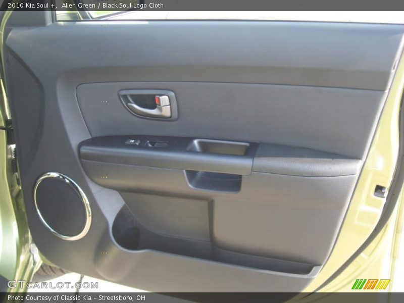 Alien Green / Black Soul Logo Cloth 2010 Kia Soul +