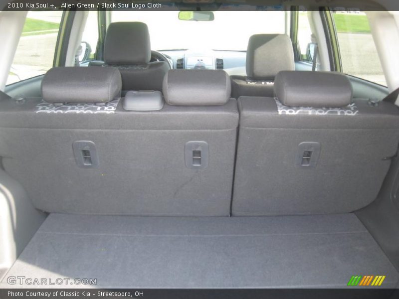 Alien Green / Black Soul Logo Cloth 2010 Kia Soul +