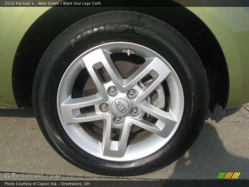 Alien Green / Black Soul Logo Cloth 2010 Kia Soul +