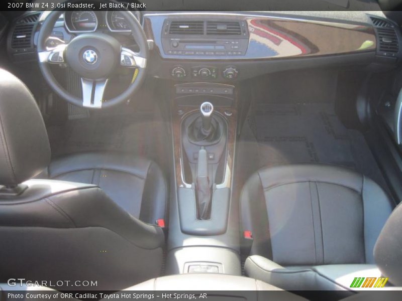Jet Black / Black 2007 BMW Z4 3.0si Roadster