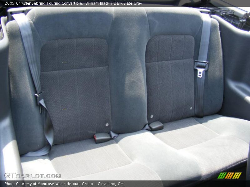 Brilliant Black / Dark Slate Gray 2005 Chrysler Sebring Touring Convertible