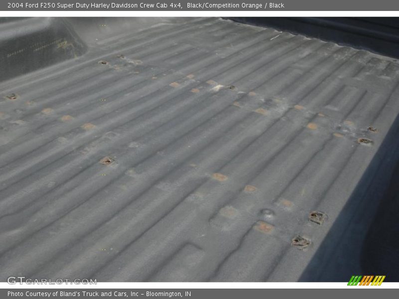 Black/Competition Orange / Black 2004 Ford F250 Super Duty Harley Davidson Crew Cab 4x4