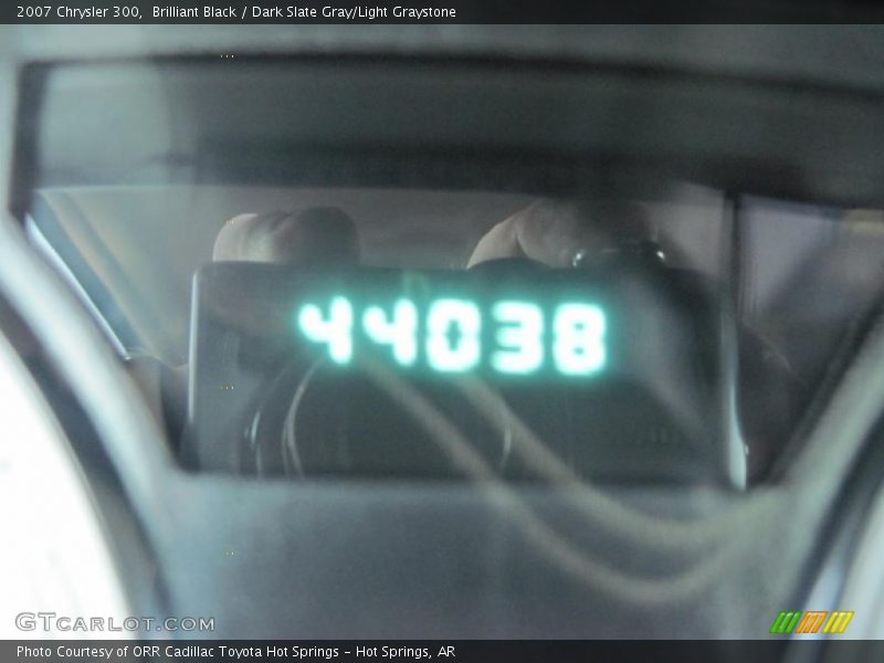 Brilliant Black / Dark Slate Gray/Light Graystone 2007 Chrysler 300