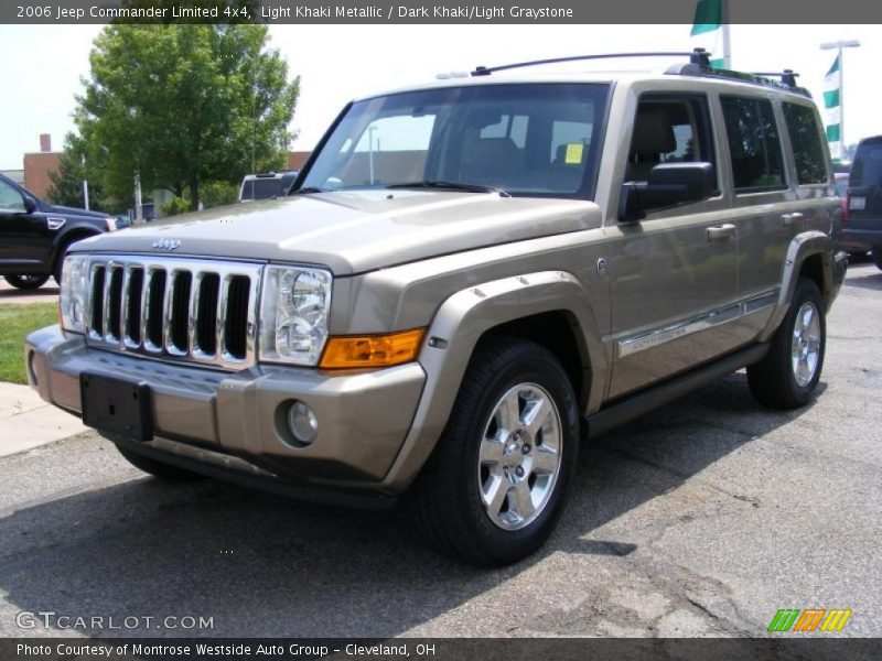 Light Khaki Metallic / Dark Khaki/Light Graystone 2006 Jeep Commander Limited 4x4