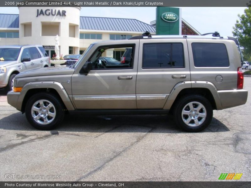 Light Khaki Metallic / Dark Khaki/Light Graystone 2006 Jeep Commander Limited 4x4