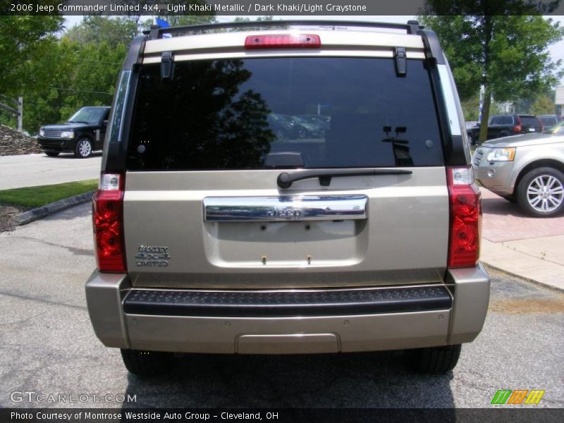 Light Khaki Metallic / Dark Khaki/Light Graystone 2006 Jeep Commander Limited 4x4