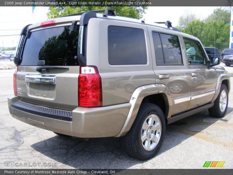 Light Khaki Metallic / Dark Khaki/Light Graystone 2006 Jeep Commander Limited 4x4