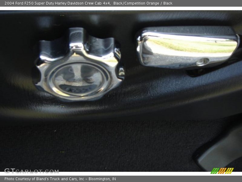 Black/Competition Orange / Black 2004 Ford F250 Super Duty Harley Davidson Crew Cab 4x4