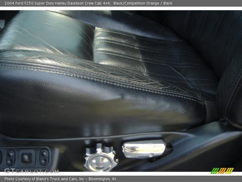 Black/Competition Orange / Black 2004 Ford F250 Super Duty Harley Davidson Crew Cab 4x4