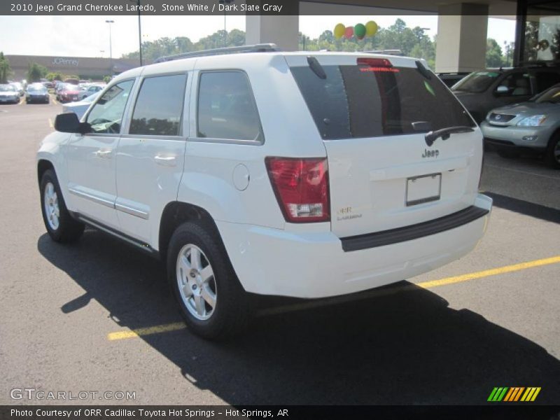 Stone White / Dark Slate Gray 2010 Jeep Grand Cherokee Laredo