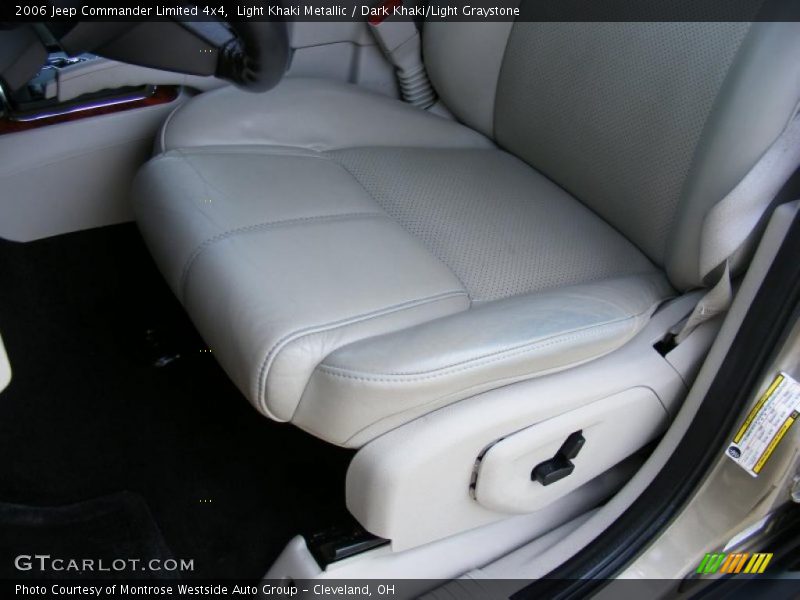 Light Khaki Metallic / Dark Khaki/Light Graystone 2006 Jeep Commander Limited 4x4